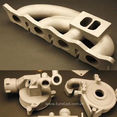 Investment casting of automotive engine parts
